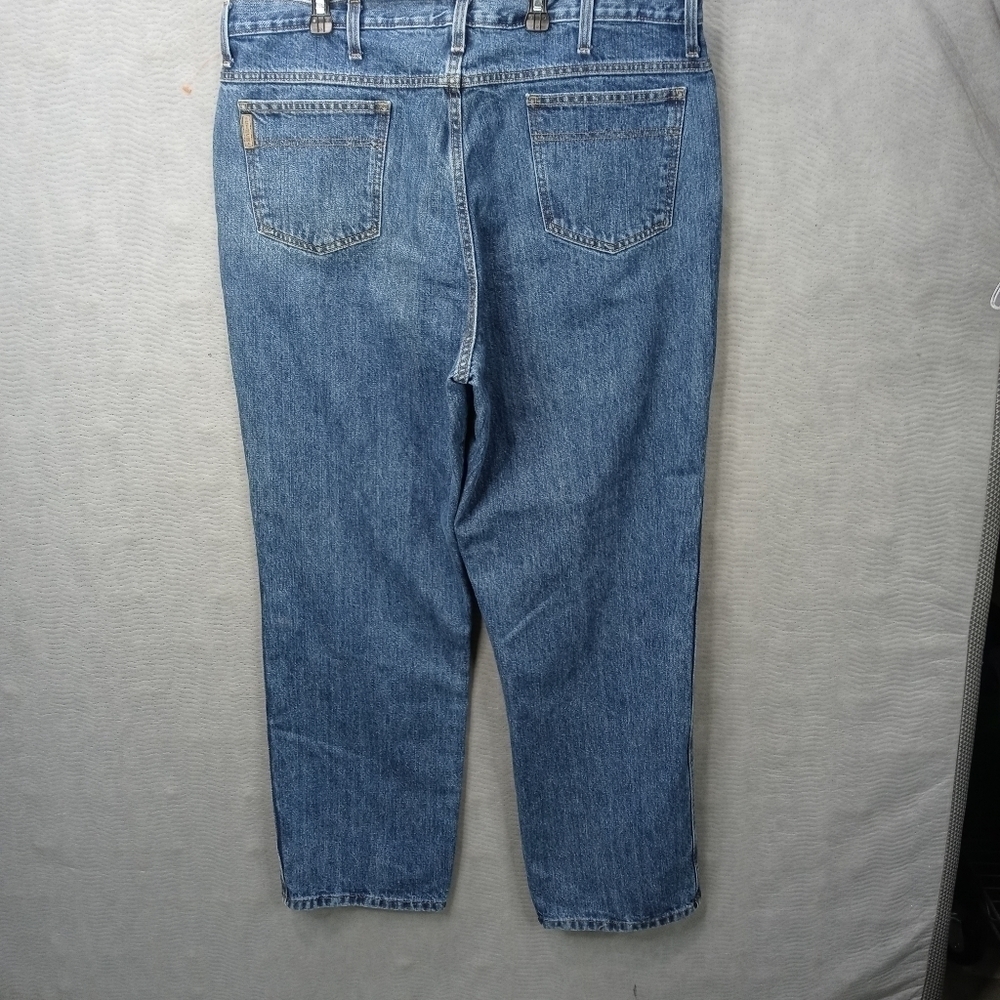 Cinch green lable men's blue jeans sz 40x32. M108pm - Picture 4 of 7